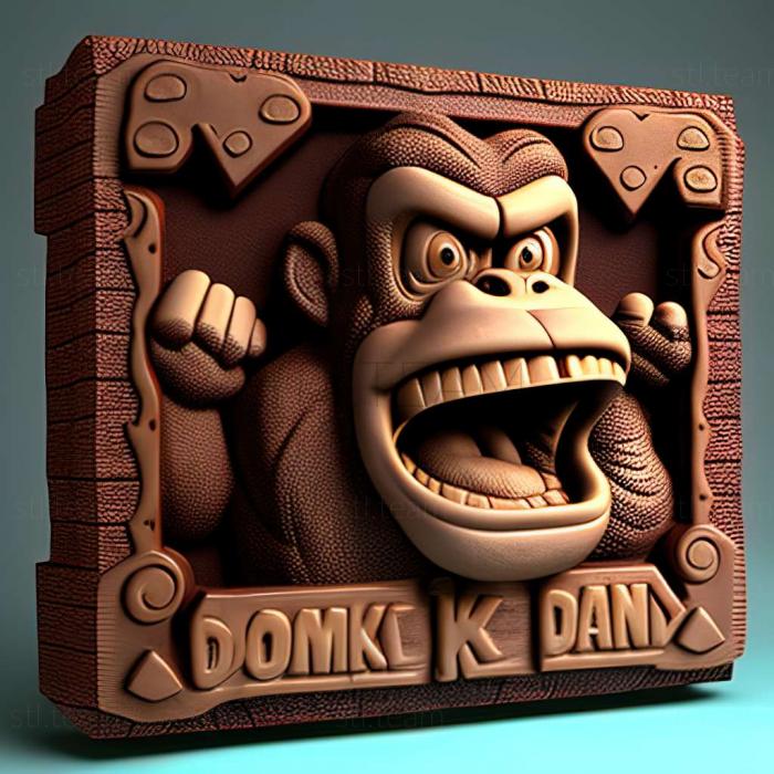3D модель Donkey Kong Jrgame (STL)